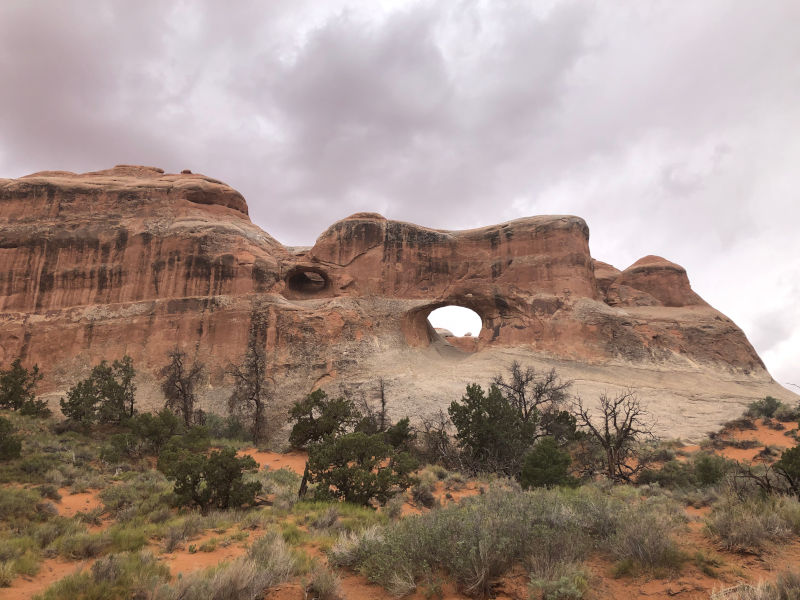 Tunnel Arch in Arches National Park