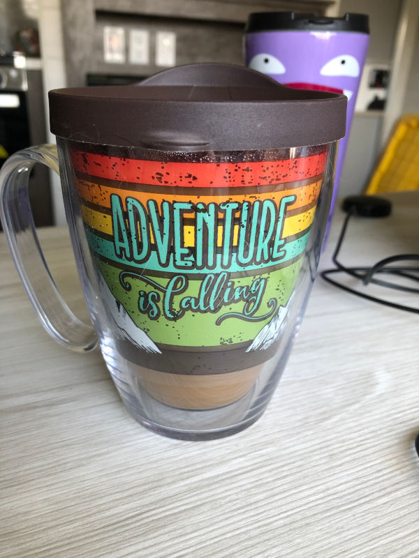 Adventure is Calling Tervis Tumbler coffee mug