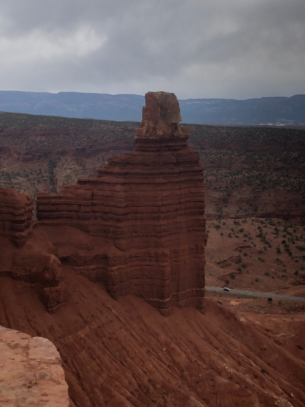 Chimney Rock in Capitol Reef National Park